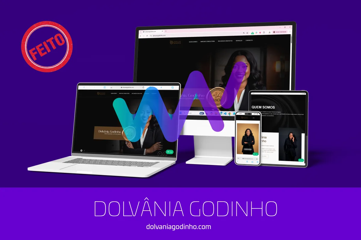 Website de Seguros da Dolvânia Godinho